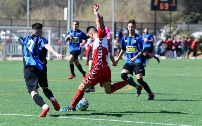 Imatge del derbi guanyat pel Can Rull RT ara fa un mes contra el Tibidabo | Roger Benet